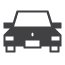 Graphic icon of automobile